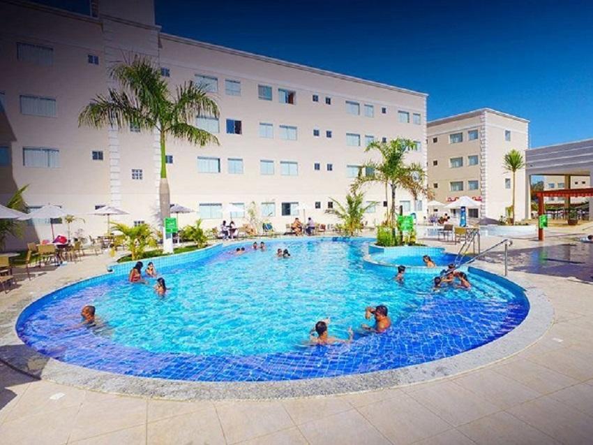 Apartamento Encontro Das Aguas 카우다스노바스 외부 사진